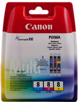 Canon CLI-8 multipack cyan / magenta / yellow