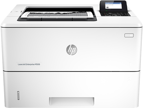 HP LaserJet Enterprise M506dn Monochrome Printer, F2A69A