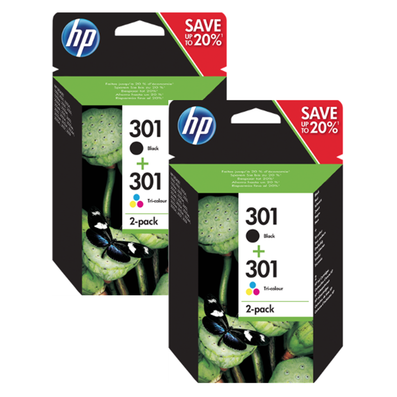 Hp 301 Multipack Black More Colours Uk