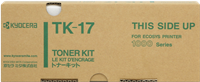 Kyocera TK-17 black toner