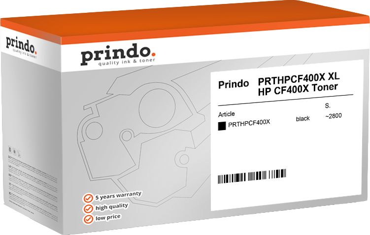 Prindo PRTHPCF400X black toner