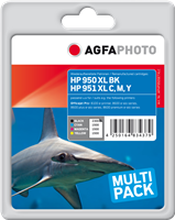 Agfa Photo 950XLBK+951XLC,M,Y multipack black / cyan / magenta / yellow