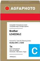 Agfa Photo APB422XLC cyan ink cartridge
