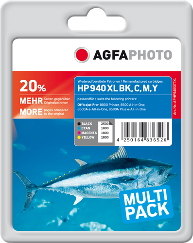 Agfa Photo OfficeJet Pro 8500a A909 APHP940SETXL