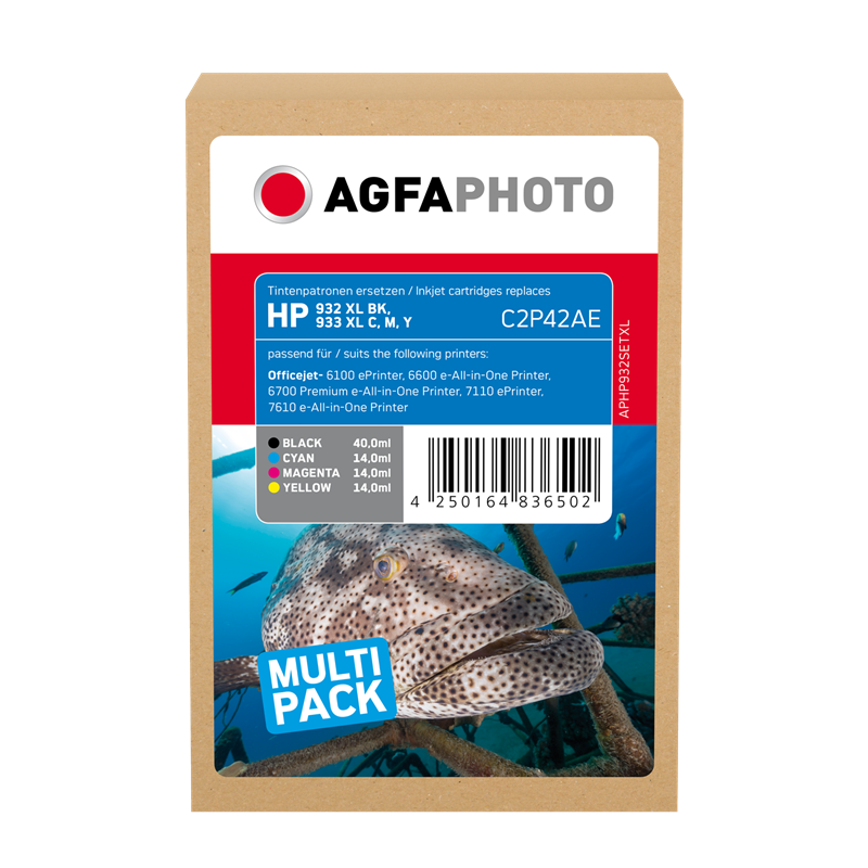 Agfa Photo OfficeJet 7610 e-All-in-One APHP932SETXL