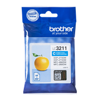 Brother LC3211C cyan ink cartridge