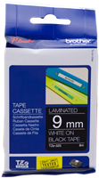 Brother TZe-325 tape white on black