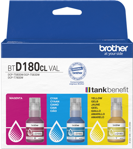 Brother BTD-180 multipack cyan / magenta / yellow