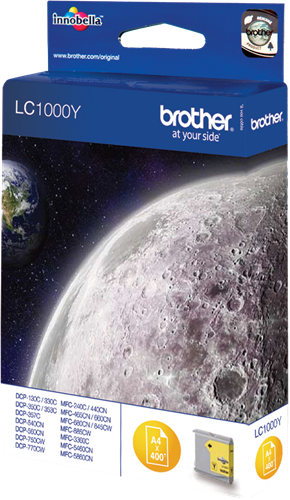 Brother LC1000Y yellow ink cartridge