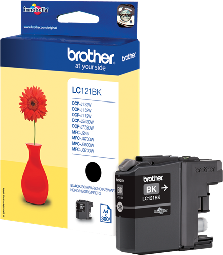 Brother LC121BK black ink cartridge