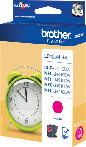 Brother LC125XLM magenta ink cartridge