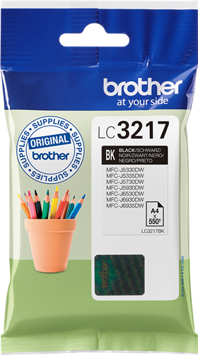 Brother LC3217BK black ink cartridge
