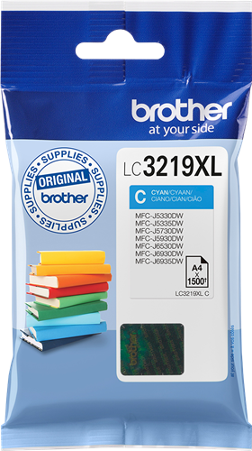 Brother LC3219XLC cyan ink cartridge