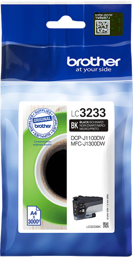 Brother LC3233BK black ink cartridge
