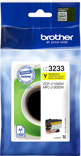 Brother LC3233Y yellow ink cartridge