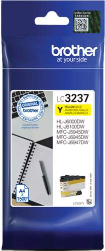 Brother LC3237Y yellow ink cartridge