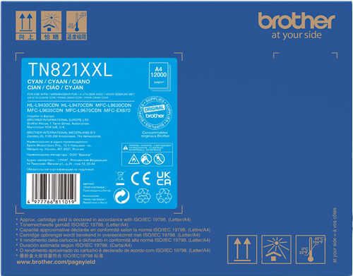 Brother TN-821XXLC