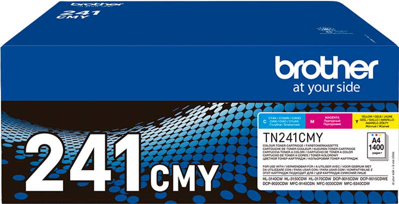 Brother TN-241/TN-245 Recycled 4 Colour Toner Multipack