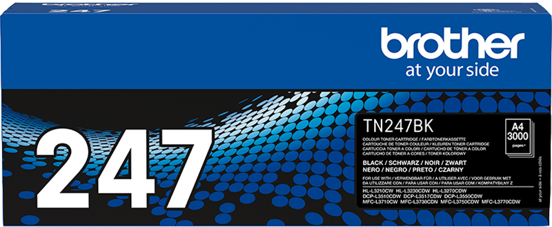 5 Toners compatibles avec TN247 pour Brother DCP-L3510CDW DCP
