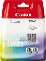 Canon CLI-36 Twin multipack more colours