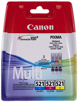 Canon CLI-521 multipack cyan / magenta / yellow
