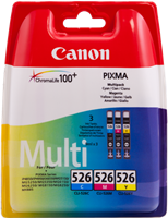 Canon CLI-526 multipack cyan / magenta / yellow