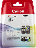 Canon PG-510 + CL-511 multipack black / more colours