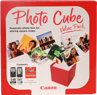 Cartouches Canon PG-540+CL-541 / 5225B006 (Pack de 2) 4 couleurs - ORIGINALE