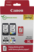 Canon PG-545XL + CL-546XL black / more colours value pack