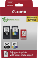 Canon PG-560+CL-561 black / more colours / White value pack