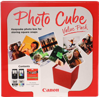 Canon PG-560+CL-561 Photo Cube black / more colours value pack