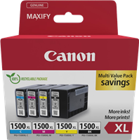 Canon PGI-1500 XL multipack black / cyan / magenta / yellow