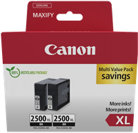 Canon PGI-2500BK XL multipack black