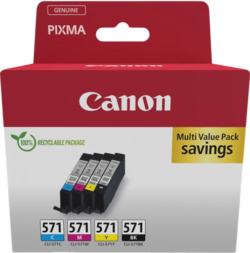 Canon CLI-571 multipack black / cyan / magenta / yellow