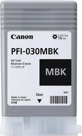Canon PFI-030MBK Black (matt) ink cartridge
