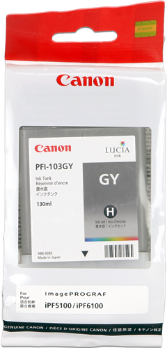Canon PFI-103gy Gray ink cartridge