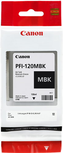 Canon PFI-120mbk Black (matt) ink cartridge