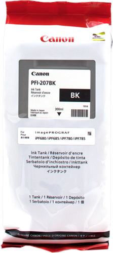 Canon PFI-207bk