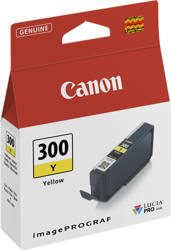 Canon PFI-300y yellow ink cartridge
