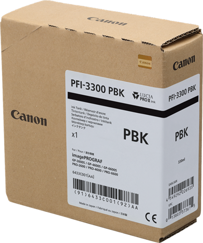 Canon PFI-3300pbk