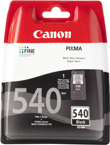 Canon PG-540 black ink cartridge