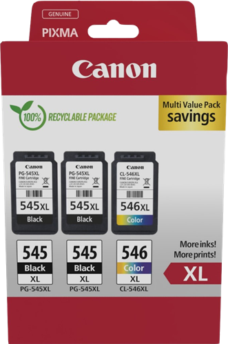 Canon PG-545XL+CL-546XL multipack black / more colours