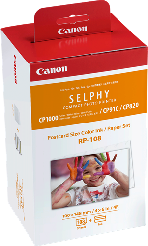 Canon Selphy CP-1300 BK RP-108