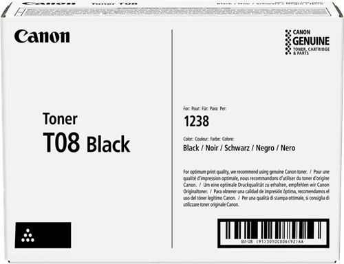 Canon T08 black toner