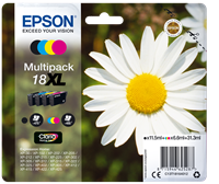 Epson 18 XL multipack black / cyan / magenta / yellow