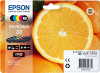 Epson 33 multipack black / cyan / magenta / yellow