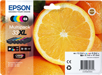 Epson 33 XL multipack black / cyan / magenta / yellow / Black (photo)