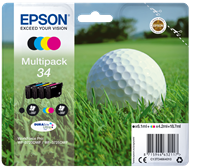 Epson 34 multipack black / cyan / magenta / yellow