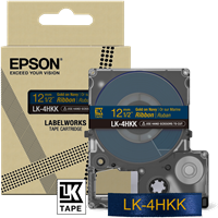 Epson LK-4HKK tape gold on navy