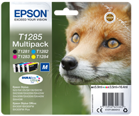 Epson T1285 multipack black / cyan / magenta / yellow